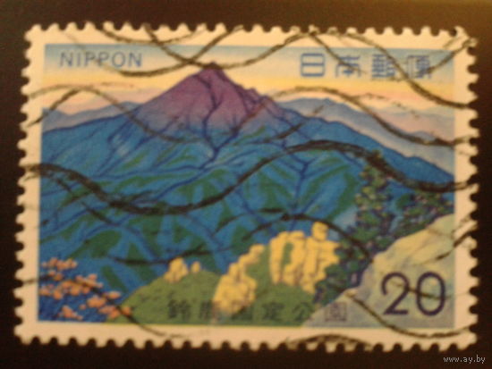 Япония 1973 нац. парк, горы