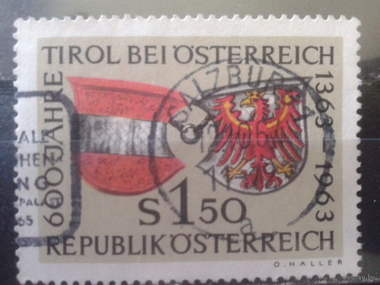 Австрия 1963 600 лет вхождения Тироля в Австрию, гербы
