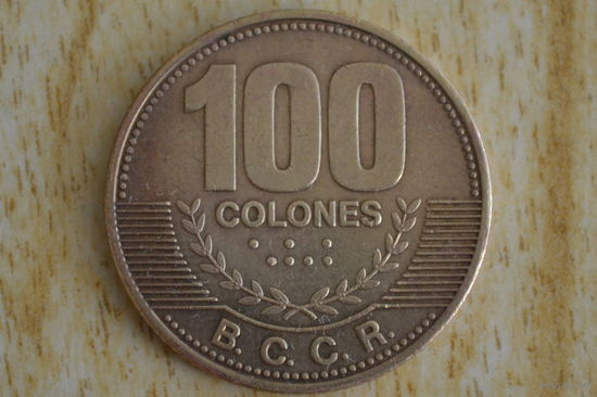 Коста-Рика 100 колон 2007