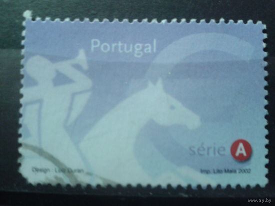 Португалия 2002 Стандарт, почтовая эмблема Михель-0,6 евро гаш