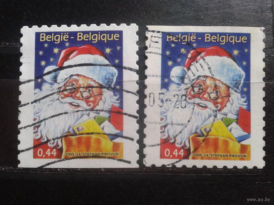 Бельгия 2005 Рождество, марки из буклета