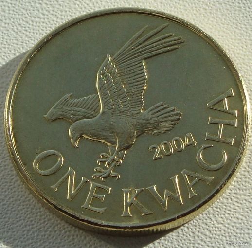Малави. 1 квача 2004 год KM#65 "Орлан-крикун"
