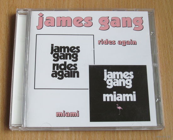 James Gang - Rides Again / Miami (1970/1974, 2 в 1 Audio CD)