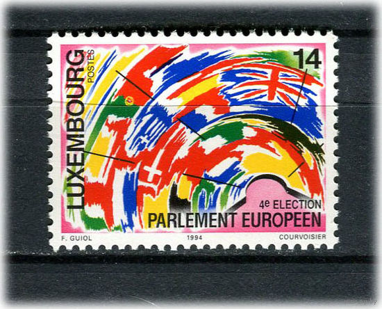 Люксембург - 1994 - Выборы в Европарламент - [Mi. 1345] - полная серия - 1 марка. MNH.  (Лот 158Ai)