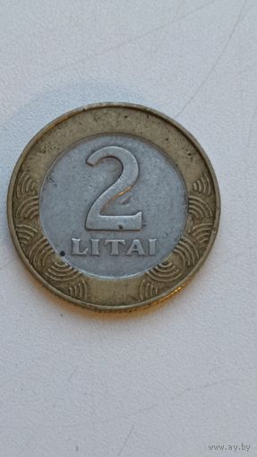 Литва. 2 лита 1999 года.