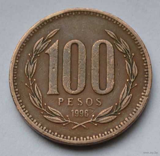 Чили 100 песо, 1996 г.