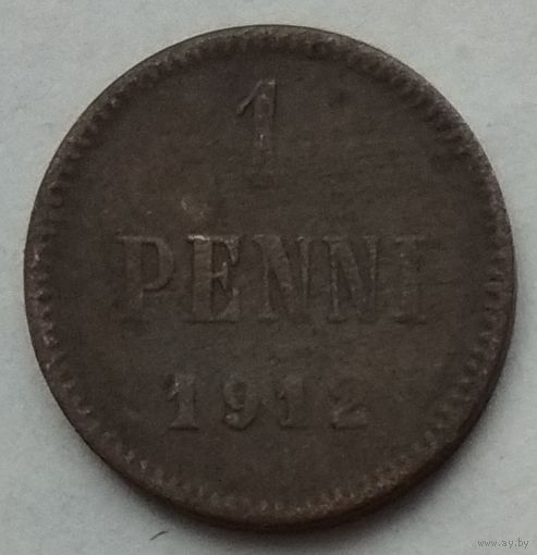 Россия для Финляндии 1 пенни 1912 г.