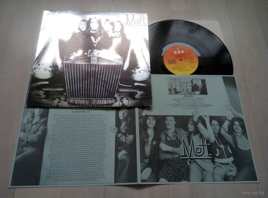 MOTT - Drive On (1975 винил LP ENGLAND)