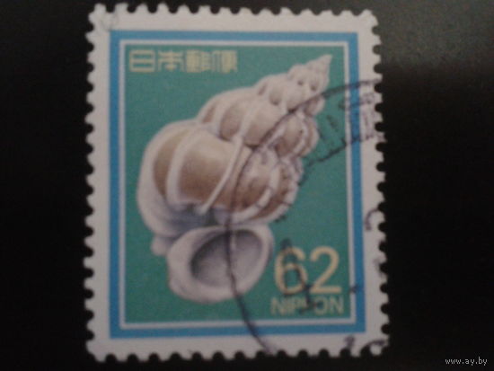 Япония 1989 раковина моллюска Mi-1,1 евро гаш.