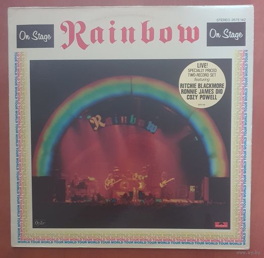 Rainbow. On stage. Germany.  2LP (FIRST PRESSING)