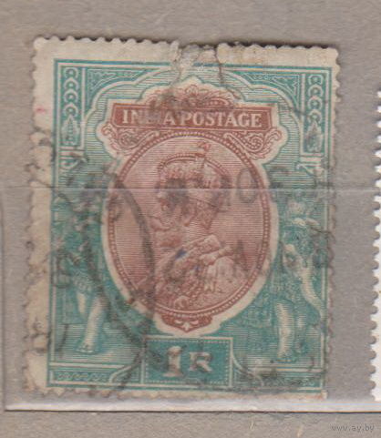 Британская Индия Король Георг V Индия 1912 год  лот 12