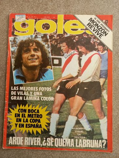 Футбол Goles 1977 Аргентина