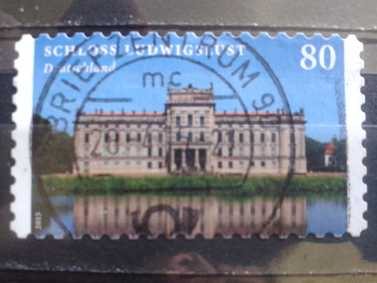 Германия 2015 дворец Михель-1,6 евро гаш зубцовка 10