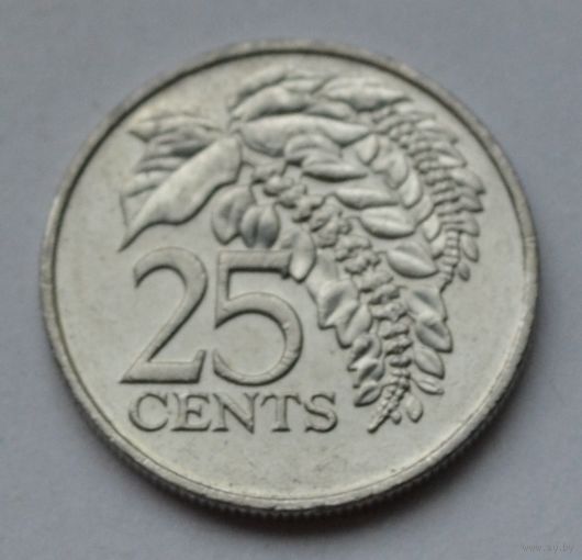 Тринидад и Тобаго 25 центов, 2005 г.