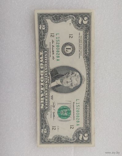 США 2 доллара 2009 г.