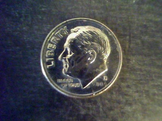 Монеты.Америка.США 1 Дайм 2004.