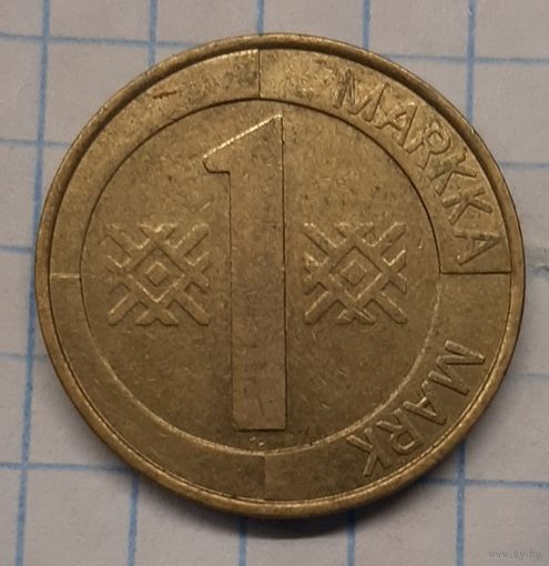 Финляндия 1 марка 1994г. km76