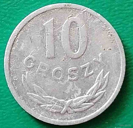 Польша 10 грошей 1978