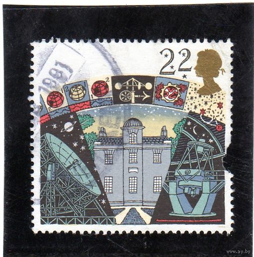 Великобритания.Ми-1296. Обсерватория Арма .Серия: Астрономическое общество.1990.