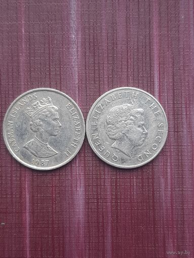 Восточные Карибы. 2 монеты. С 1 рубля
