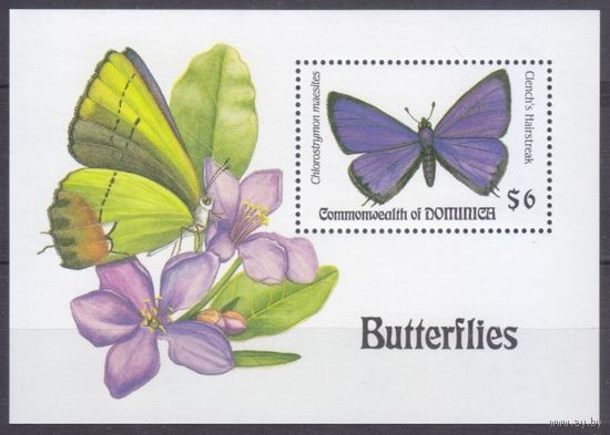1994 Доминика 1842/B262 Бабочки 7,00 евро