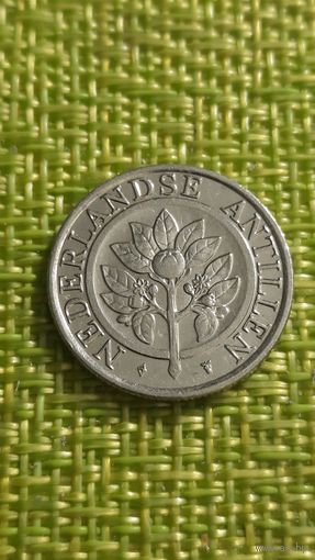 Нидерландские антилы 25 центов 1999 г