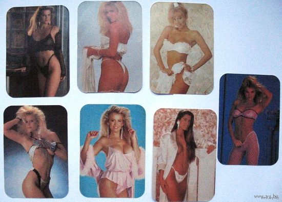 Календарики "Девушки Pretty Girls", 1994