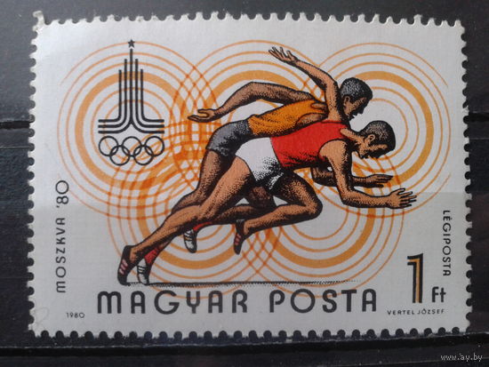 Венгрия 1980 Олимпиада в Москве, бег**