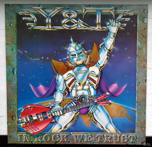 Y & T "In Rock We Trust" LP, 1984