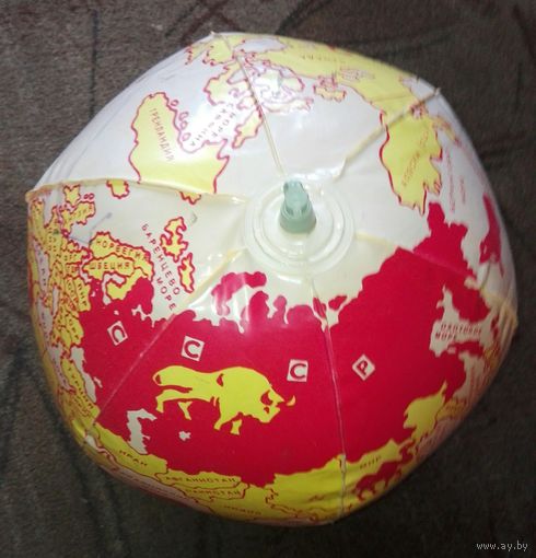Детская надувная игрушка "Земной шар"