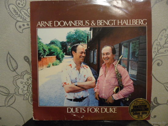 Arne Domnerus & Bengt Hallberg - Duets for Duke - Sonet, UK