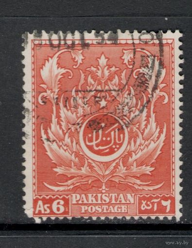 Пакистан 1951 Годовщины и юбилеи | Растения (флора | Символы (знаки) Акант-орнамент