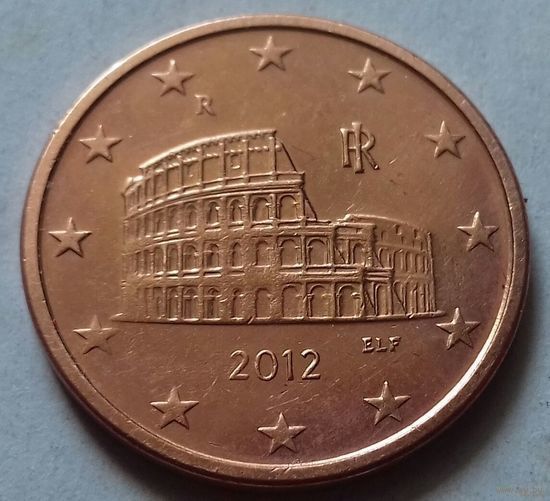 5 евроцентов, Италия  2012 г.