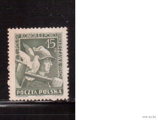 Польша- 1950,(Мих.564) ** , Конгресс