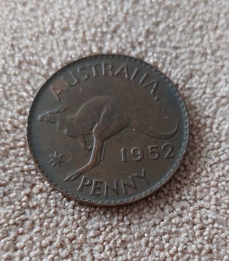 Австралия 1 пенни 1952 Георг VI