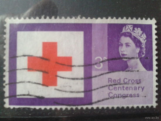 Англия 1963 100 лет межд. Красного Креста