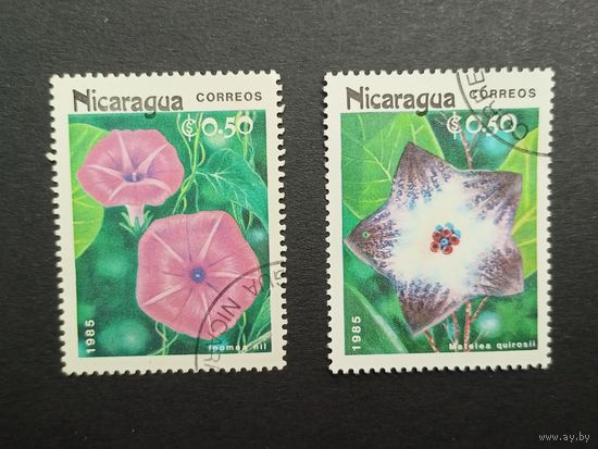 Никарагуа 1985. Цветы