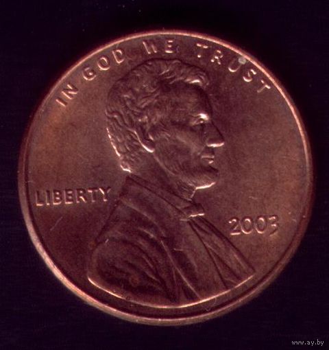 1 цент 2003 год США