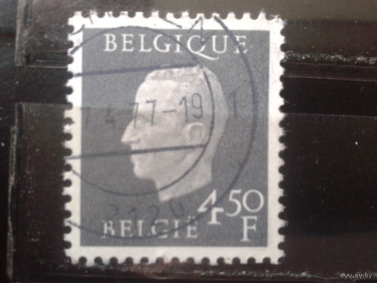 Бельгия 1976 Король Болдуин, 25 лет у власти, марка из блока