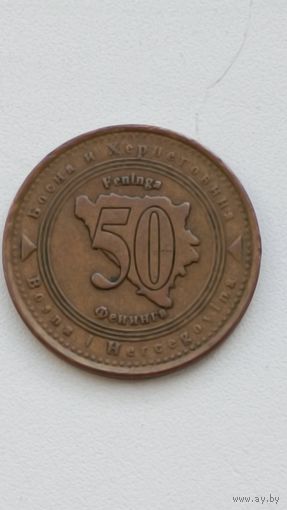 Босния и Герцеговина 50 пфенигов 1998 года .