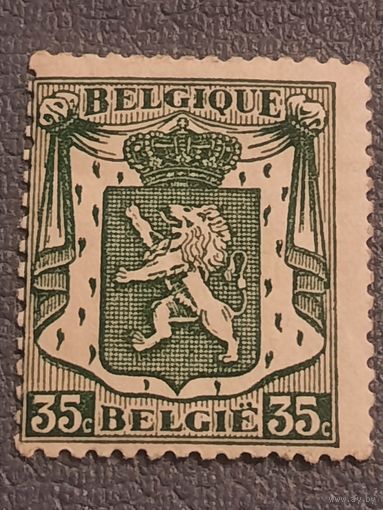Бельгия 1936. Герб. Стандарт. Сдвиг печати