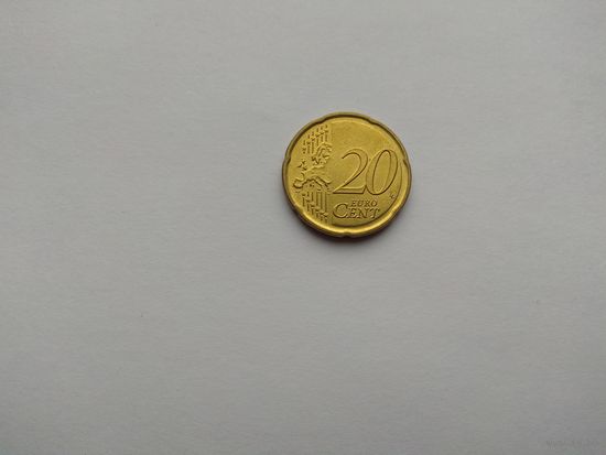 20 центов 2014 года. Латвия