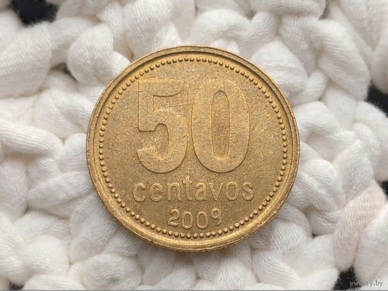 Аргентина. 50 сентаво 2009.