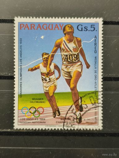 Парагвай 1983г. Олимпийские игры в Лос Анджелесе