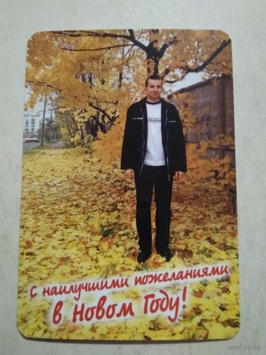 Карманный календарик. Москва. Полиграфия . 2002 год