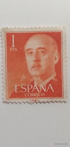 Испания 1955. Стандартный выпуск. Генерал Франко