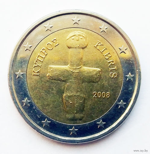 Кипр 2 евро 2008