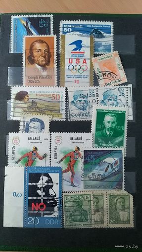 Почтовые марки поштучно