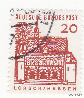 Сторожка в Лорше, Гессен 1965 год