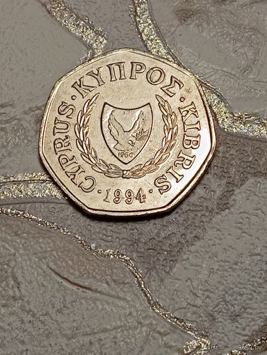 Кипр 50 центов 1994 года